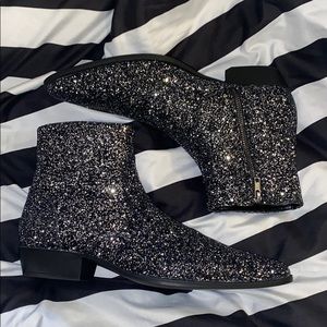 Men’s ASOS glitter boots